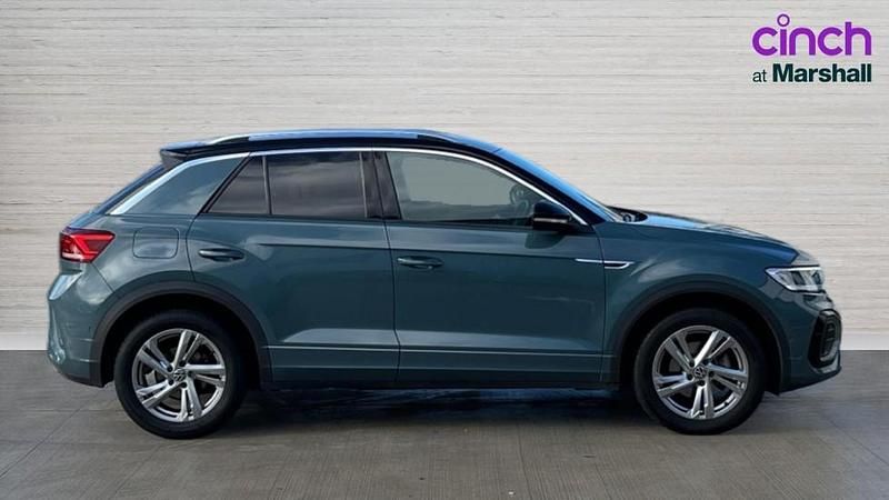 Used VW T-Roc R-line 150 HP (110 kW) 2023 Blue SUV