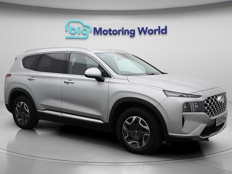 Silver Used 2022 Hyundai Santa Fe Premium SUV | £28,000 (Good price) - Image 1/4