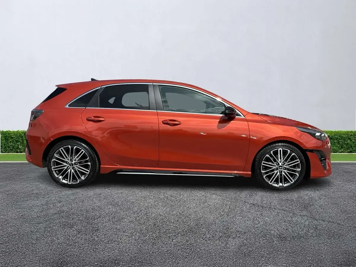 Used Kia Ceed GT-Line S 2024 Orange Hatchback