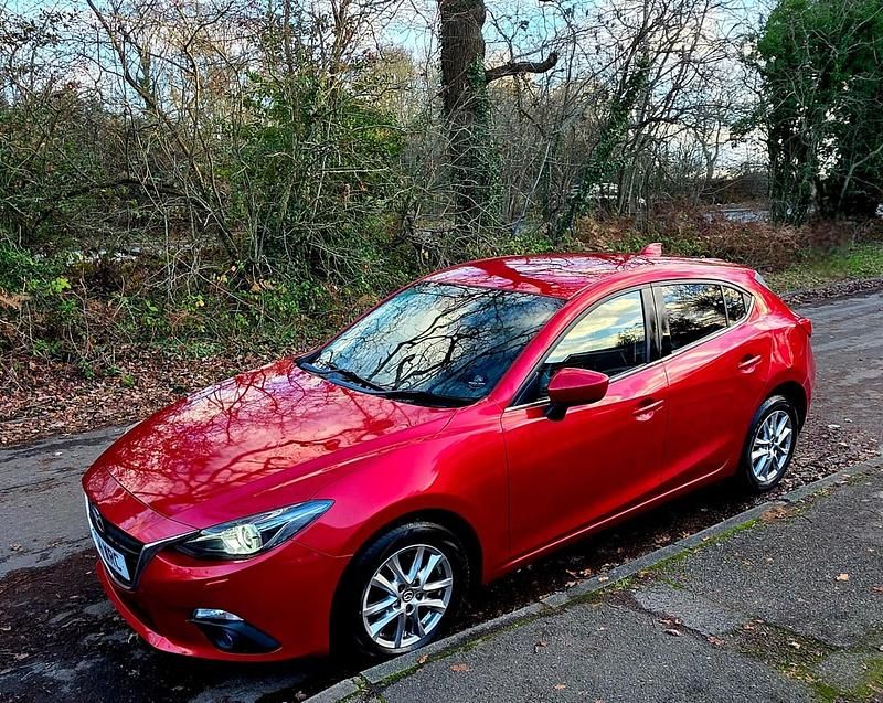 Red Used 2014 Mazda 3 Hatchback | £3,700 (Fair price) - Image 1/4