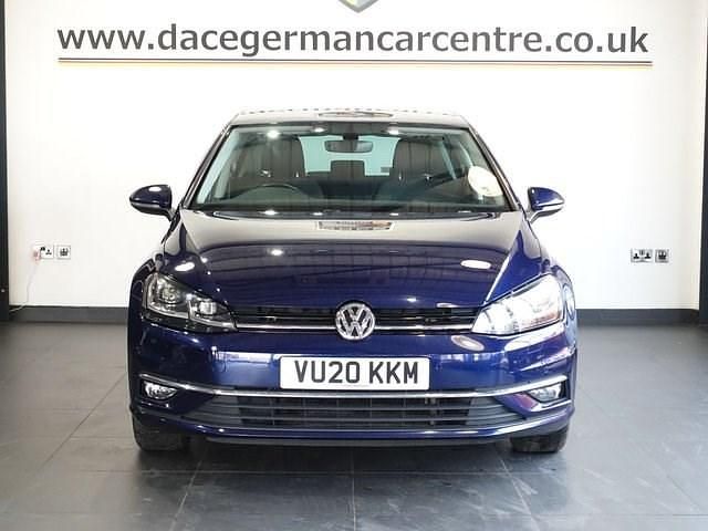 Used VW Golf VII Edition 150 HP (110 kW) 2020 Blue Hatchback
