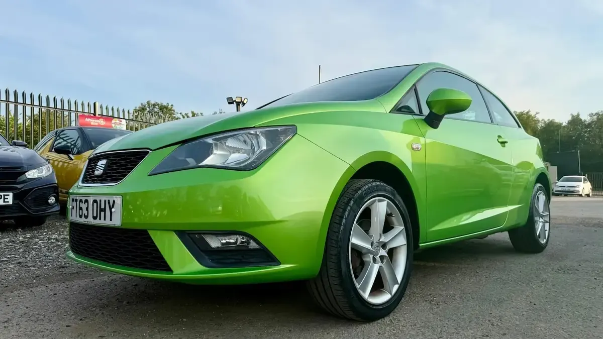 Used Seat Ibiza 85 HP (62 kW) 2013 Green Hatchback