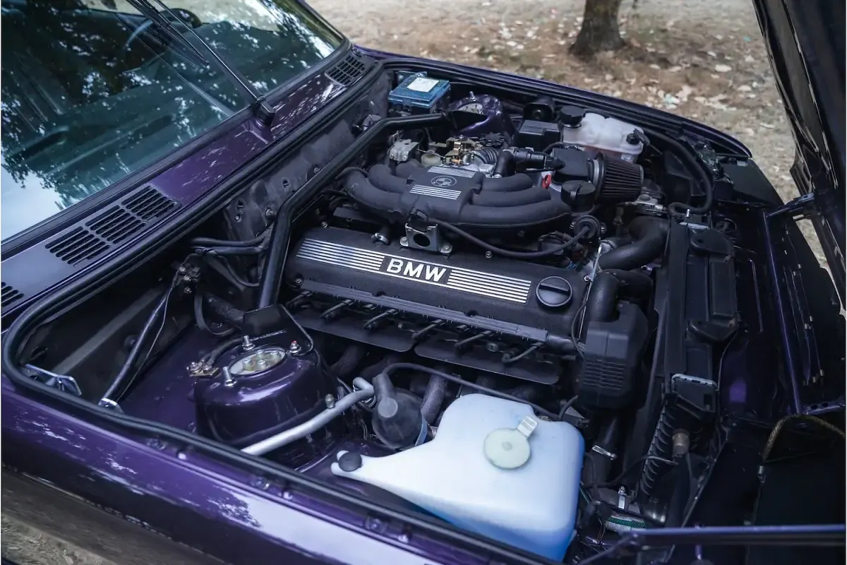Used BMW 325 1990 Purple Coupe