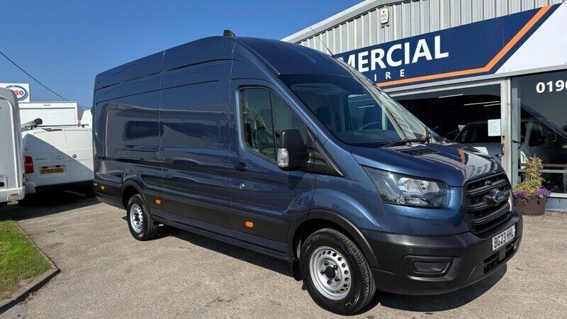 Blue Used 2023 Ford Transit Van | £22,990 (Expensive) - Image 1/4