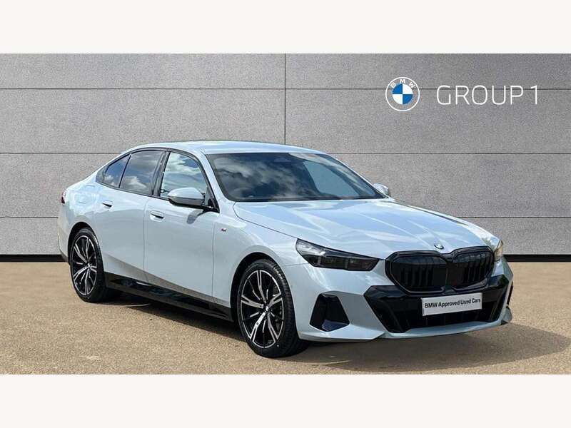 Grey New 2025 BMW 520 M Sport Sedan | £44,995 (Super price) - Image 1/4
