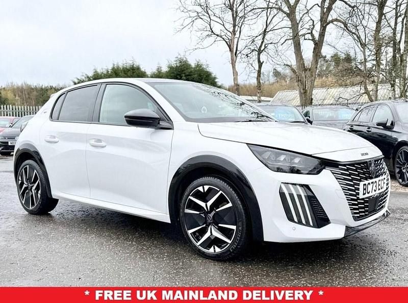 Used Peugeot 208 GT 100 HP (73 kW) 2024 White Hatchback