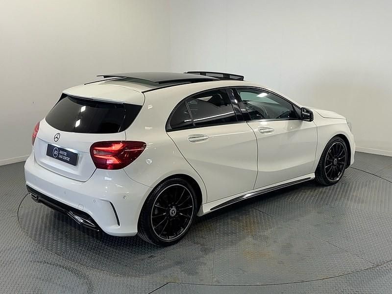 Used Mercedes A200 AMG Line Premium Plus 2017 White Hatchback