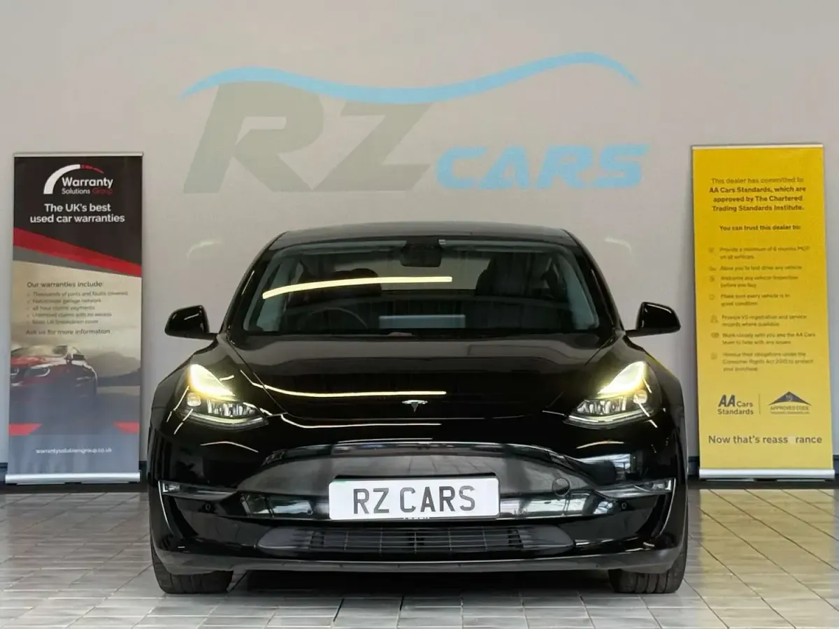 Used Tesla Model 3 Long Range AWD 366 kW (498 HP) 2020 Black Sedan