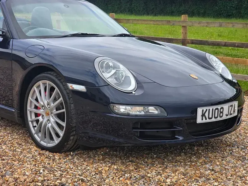 Used Porsche 911 Carrera 4S Cabriolet 2008 Blue Cabriolet