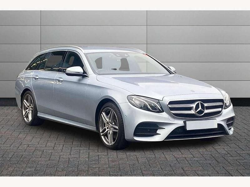 Silver Used 2017 Mercedes E220 AMG line Estate | £18,695 (Fair price) - Image 1/4