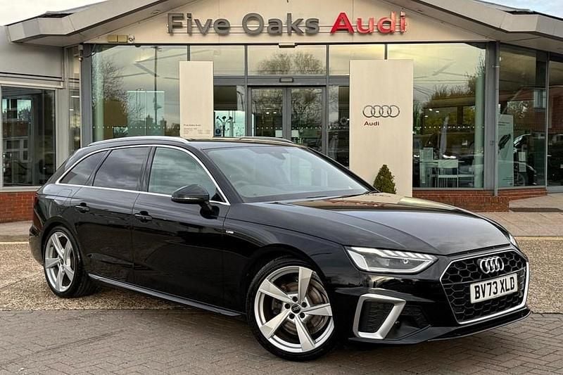 Black Used 2023 Audi A4 S-Line Estate | £28,990 (Fair price) - Image 1/1