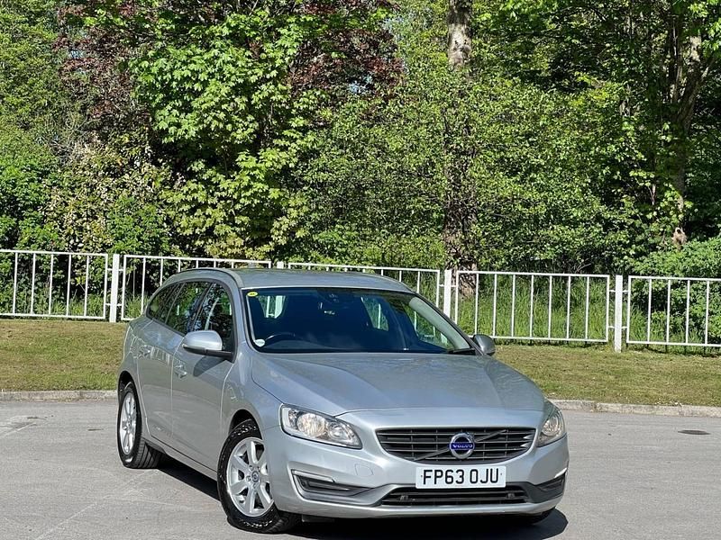 Silver Used 2013 Volvo V60 Business Edition Estate | £3,395 (Fair price) - Image 1/4