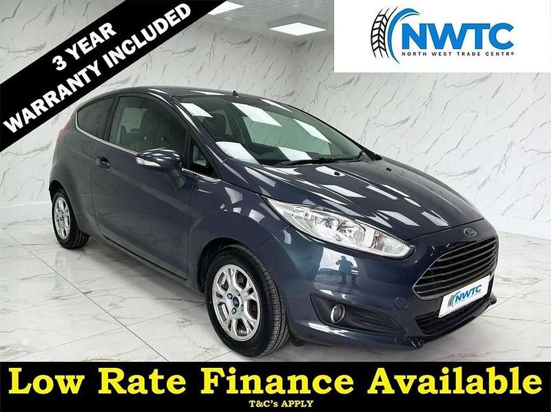 Grey Used 2012 Ford Fiesta Zetec Hatchback | £4,095 (Fair price) - Image 1/4