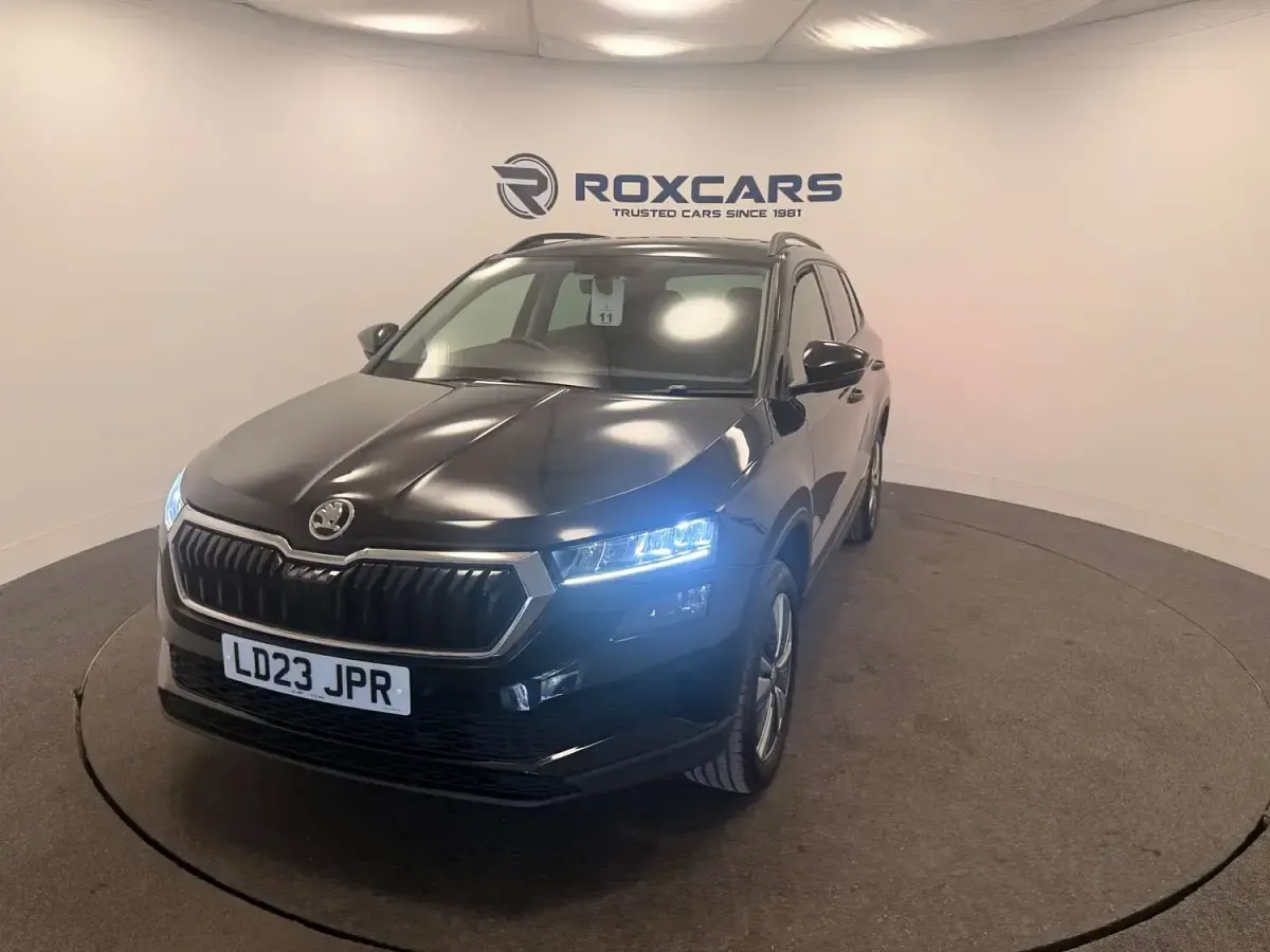 Used Skoda Karoq SE Drive 110 HP (80 kW) 2023 Black SUV