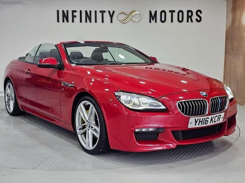 Used BMW 640 Cabriolet M Sport 2016 Red Cabriolet