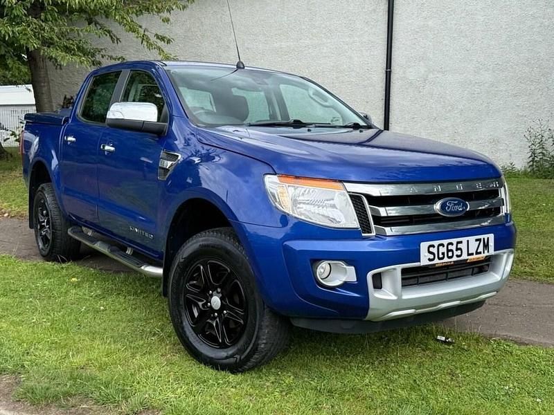 Blue Used 2015 Ford Ranger Limited Pickup | £10,995 (Super price) - Image 1/3