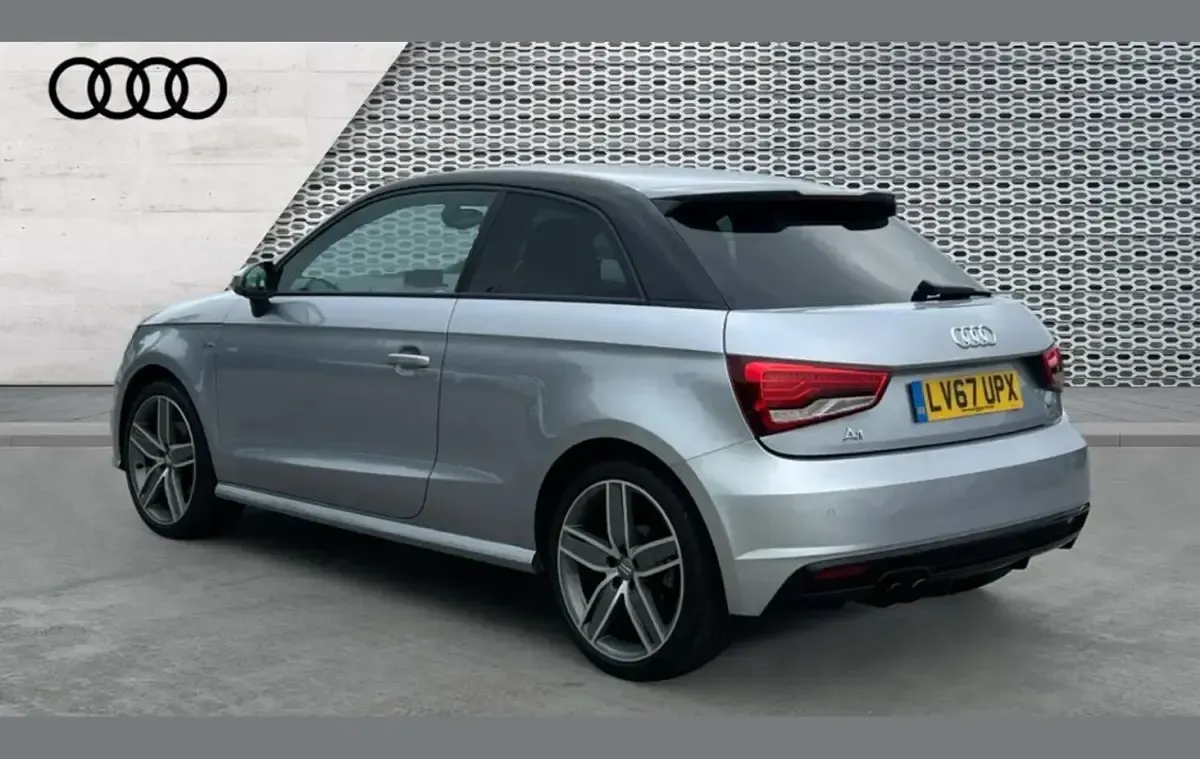 Used Audi A1 Black Edition 147 HP (108 kW) 2017 Silver Hatchback