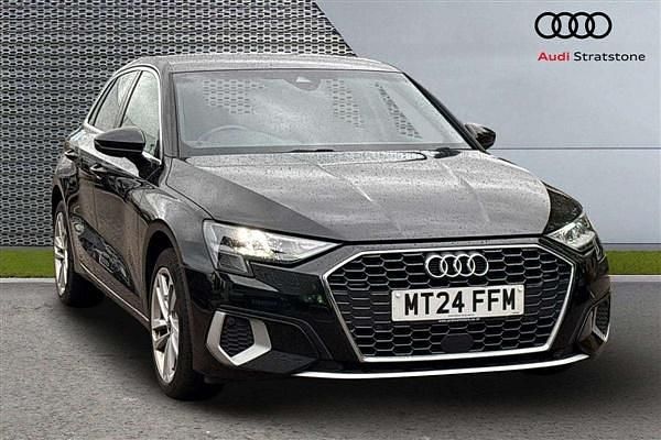 Black Used 2024 Audi A3 Sport Hatchback | £22,480 (Fair price) - Image 1/4