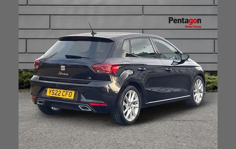 Used Seat Ibiza FR 94 HP (69 kW) 2022 Black Hatchback