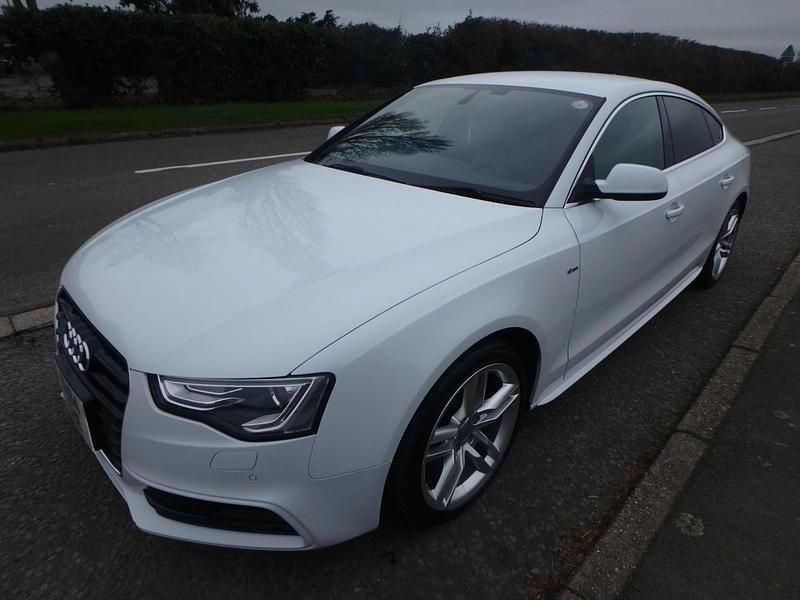 Used Audi A5 S-Line 2025 White Hatchback