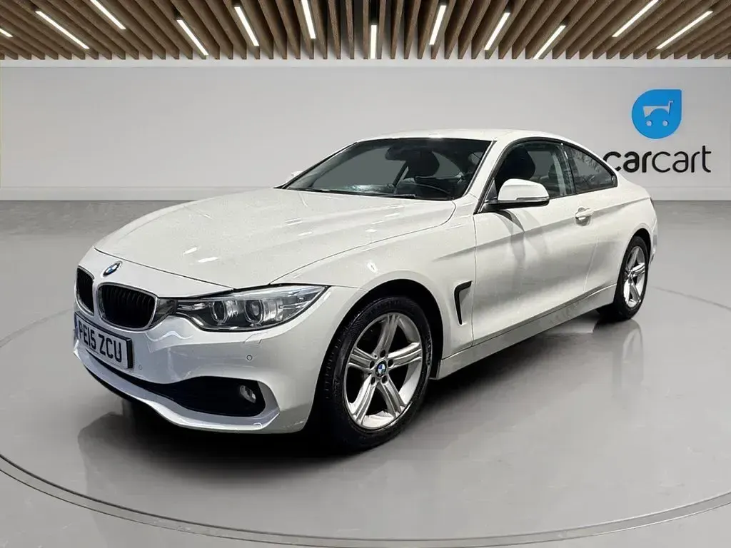Used BMW 420 Comfort Edition 190 HP (139 kW) 2015 White Coupe
