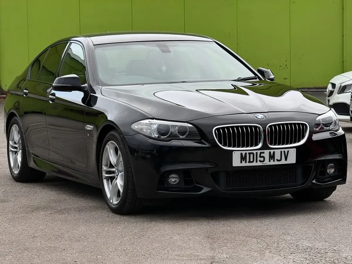 Used BMW 520 M Sport 2015 Black Sedan