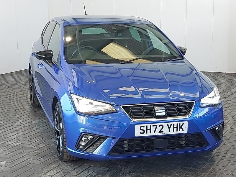 Used Seat Ibiza FR Sport 110 HP (80 kW) 2023 Blue Hatchback
