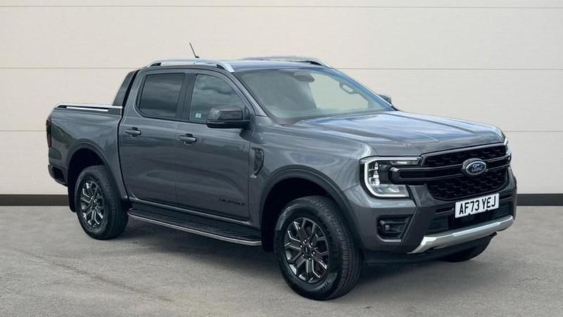 Grey Used 2023 Ford Ranger Wildtrack Pickup | £32,792 (Fair price) - Image 1/4