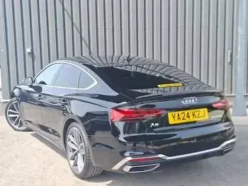 Used Audi A5 S-Line 204 HP (150 kW) 2024 Black Hatchback