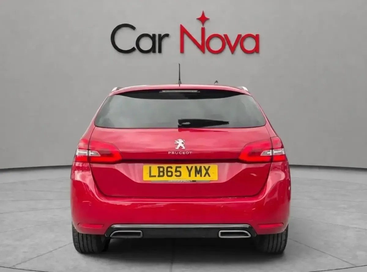 Used Peugeot 308 SW Allure 130 HP (95 kW) 2016 Red Estate