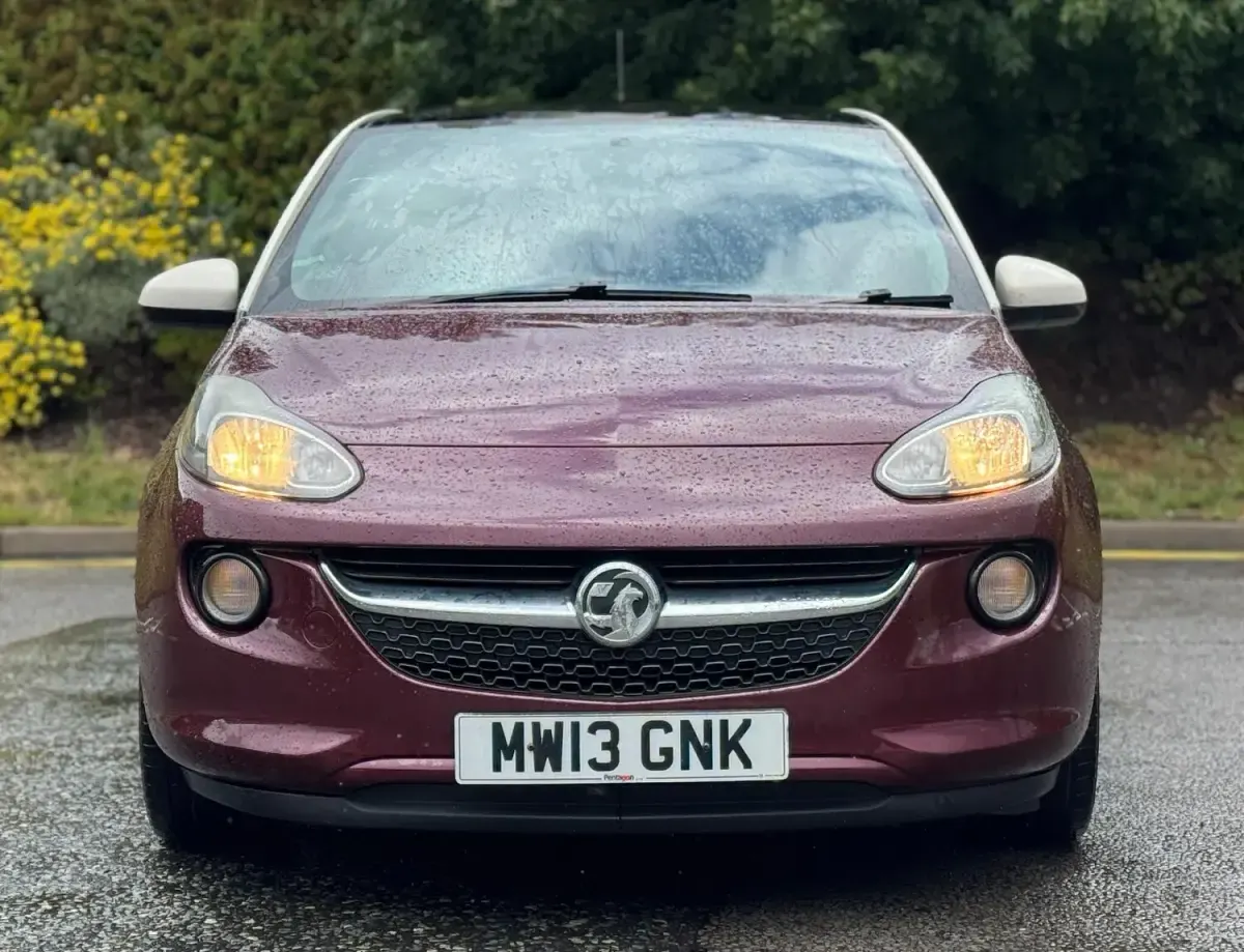 Used Vauxhall Adam Glam 100 HP (73 kW) 2013 Red Hatchback