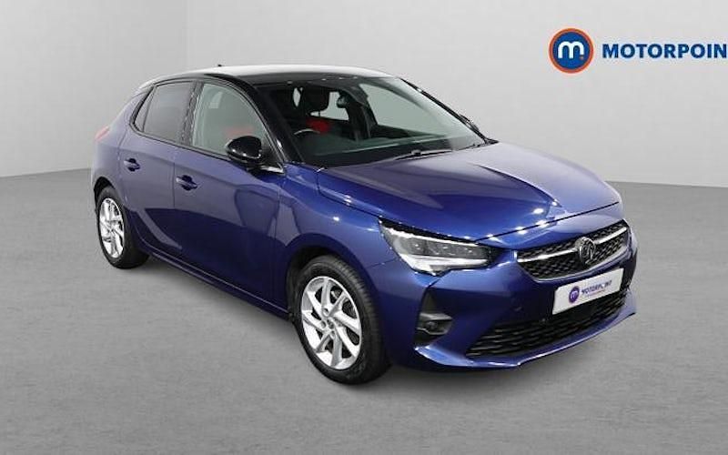 Used Vauxhall Corsa SRi 101 HP (74 kW) 2020 Blue Hatchback