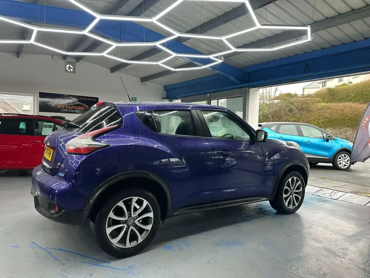 Used Nissan Juke Tekna 110 HP (80 kW) 2016 Blue SUV