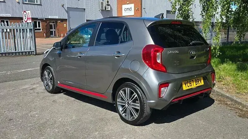 Used Kia Picanto GT-Line S 83 HP (61 kW) 2017 Silver Hatchback