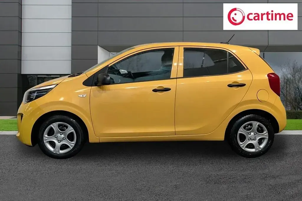 Used Kia Picanto 66 HP (48 kW) 2021 Yellow Hatchback