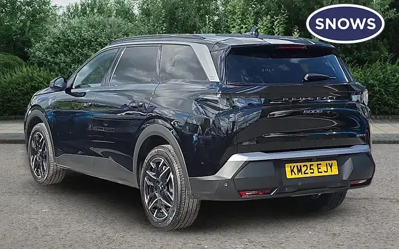 Used Peugeot 5008 GTi 136 HP (100 kW) 2025 Black SUV