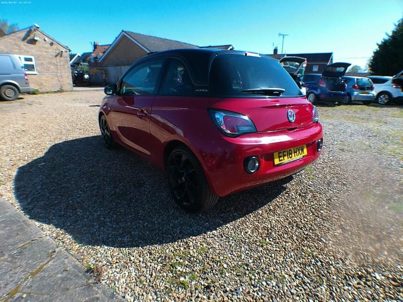 Used Vauxhall Adam 70 HP (51 kW) 2018 Red Hatchback
