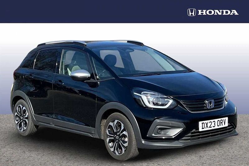Crystal black Used 2023 Honda Jazz EX Hatchback | £18,133 (Fair price) - Image 1/4