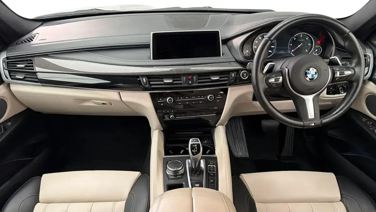 Used BMW X6 M Sport 258 HP (189 kW) 2018 White SUV