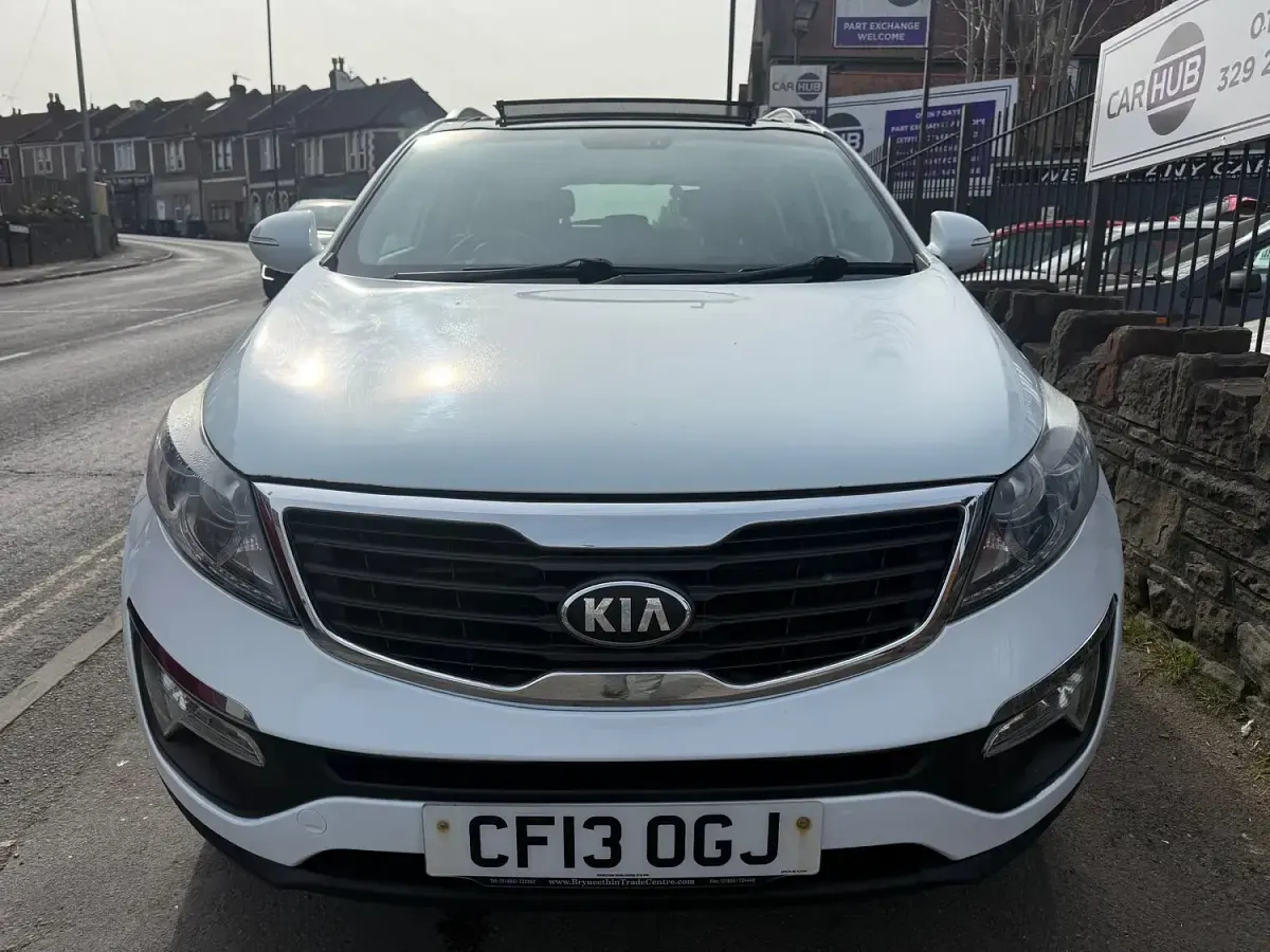 Used Kia Sportage 135 HP (99 kW) 2013 White SUV