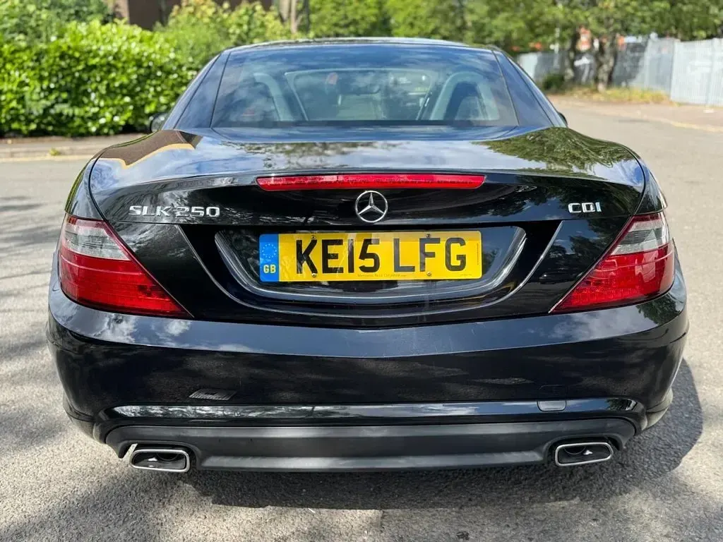 Used Mercedes SLK250 AMG 2015 Black Cabriolet