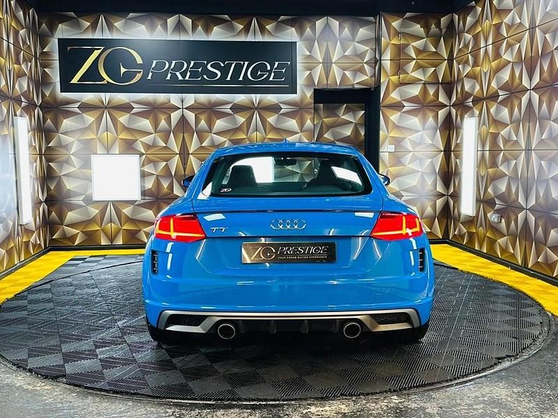 Used Audi TT S-Line 245 HP (180 kW) 2019 Blue Coupe