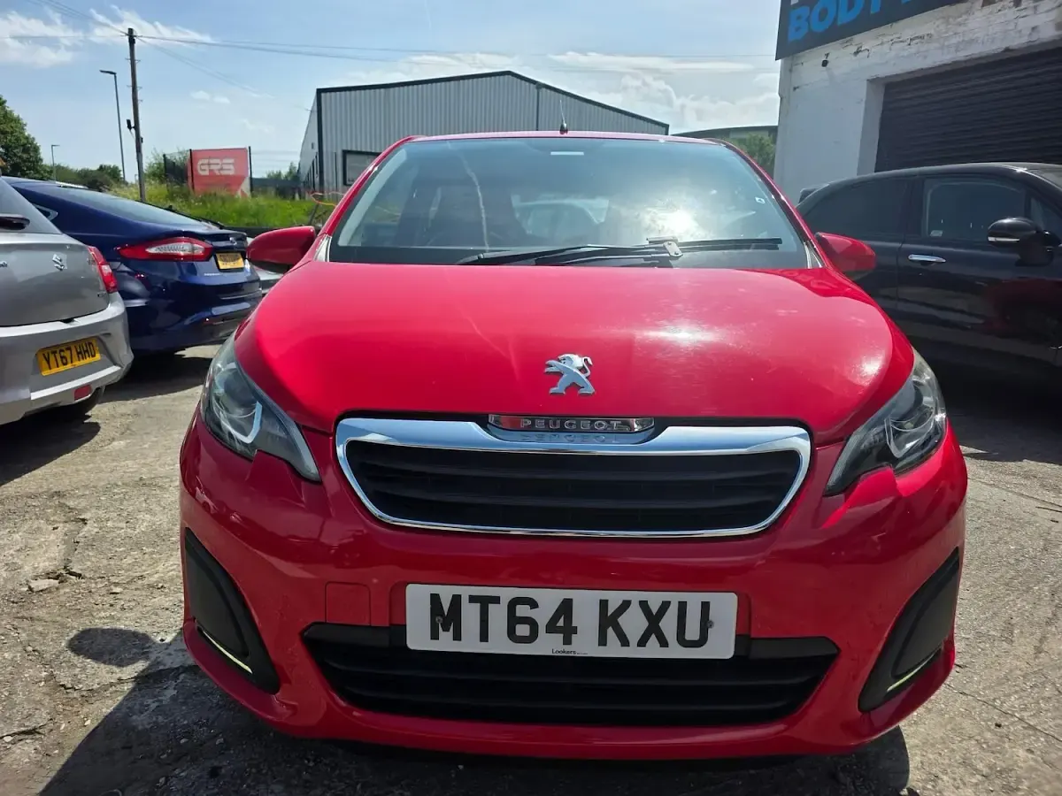Used Peugeot 108 Active 2014 Red Hatchback