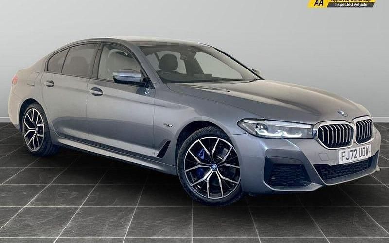 Grey Used 2022 BMW 530e M Sport Sedan | £19,495 (A bit pricey) - Image 1/2