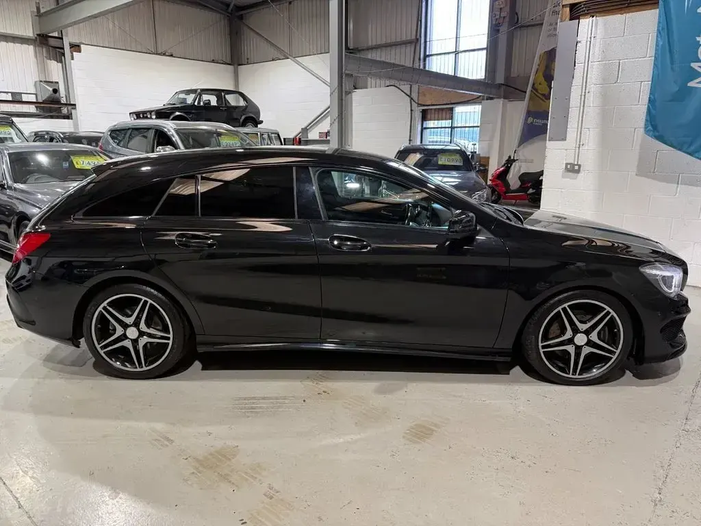 Used Mercedes CLA220 AMG 177 HP (130 kW) 2016 Black Coupe