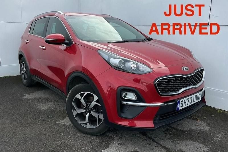 Used Kia Sportage 136 HP (100 kW) 2021 Red SUV