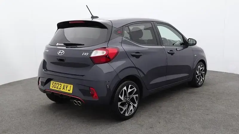 Used Hyundai i10 N Line 100 HP (73 kW) 2023 Grey Hatchback