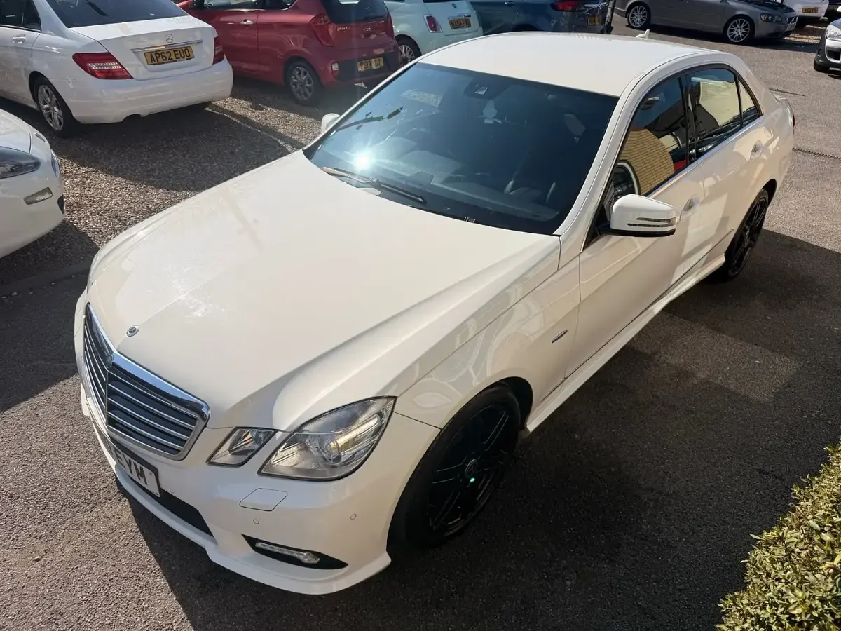 Used Mercedes E350 230 HP (169 kW) 2010 White Sedan