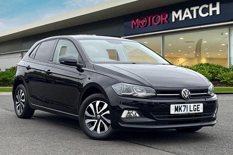Black Used 2021 VW Polo Active Hatchback | £12,849 (Fair price) - Image 1/4