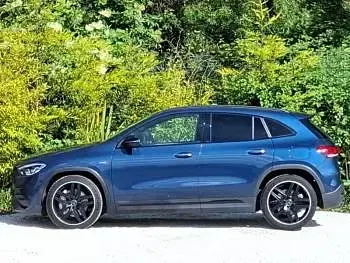 Used Mercedes GLA35 AMG Premium 306 HP (225 kW) 2022 Blue SUV